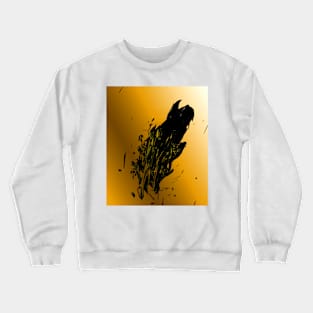 Exploding Starship Crewneck Sweatshirt